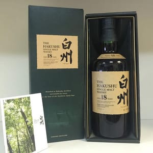 白州 白州 18年   正面圖