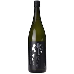 作 作 中取り雅乃智 純米大吟釀 1.8L 8L  正面圖