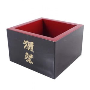 獺祭 獺祭 品酒專用酒枡 原裝黑盒   正面圖