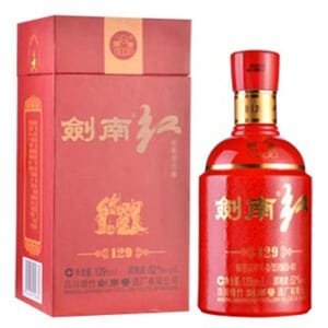劍南紅 劍南紅 2012 52度 129ml 129ml  正面圖