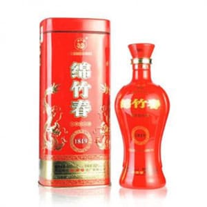 綿竹春 綿竹春 2014 52度 500ml 500ml  正面圖