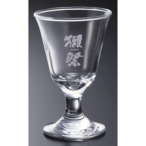 日本清酒杯 日本清酒杯 獺祭 清酒杯 貴人グラス 玻璃清酒杯   正面圖