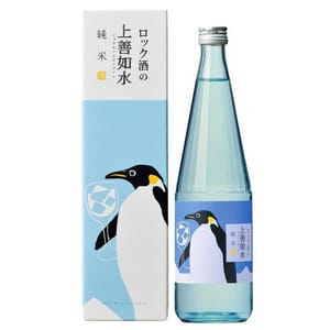 白瀧酒造 白瀧酒造 ロック酒の上善如水 純米酒 11% 720ml 720ml  正面圖
