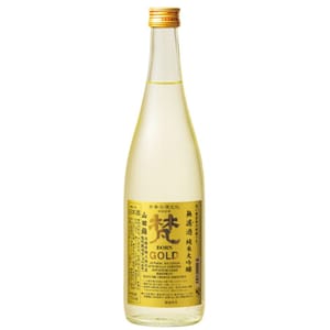 梵 梵 GOLD 無濾過 純米大吟釀 15% 720ml 720ml  正面圖