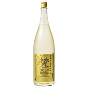 梵 梵 GOLD 無濾過 純米大吟釀 15% 1.8L 8L  正面圖
