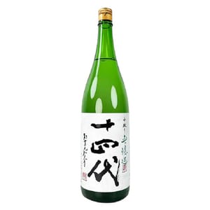 十四代 十四代 角新 無濾過 中取 純米吟釀 1.8L - 期間限定 8L  正面圖