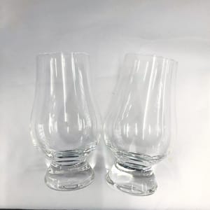 品鑑酒杯 品鑑酒杯 威士忌杯 鬱金香形聞香杯 1隻 背面圖
