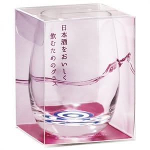 日本清酒杯 日本清酒杯 石塚硝子 猪口 蛇の目清酒杯   正面圖