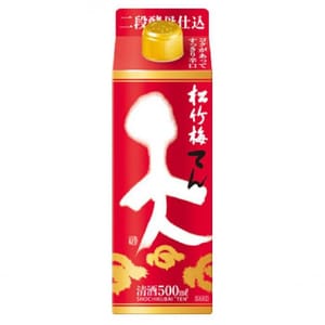 寶酒造 寶酒造 松竹梅 【天】紙盒裝清酒 LD-095351 500ml 500ml  正面圖