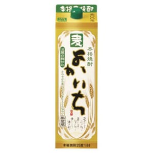 寶酒造 寶酒造 本格善一 燒酎麥燒酎 紙盒裝 LD-091752 1.8L 8L  正面圖