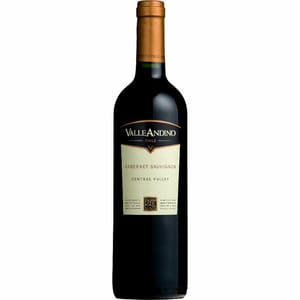 Chile Chile Valle Andino Cabernet Sauvignon Reserva  智利安第斯山谷 珍藏赤霞珠紅酒 750ml - 原裝行貨 750ml  正面圖