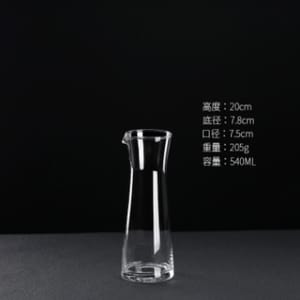 品酒必備 品酒必備 耐用紅酒白酒分酒器 540ml 540ml  正面圖