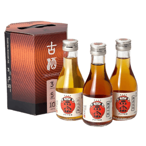 達磨正宗 達磨正宗 ダルマ正宗 熟成古酒 3年5年10年 180ml 3支套裝 180ml  正面圖
