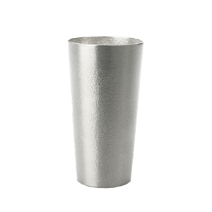 日本清酒杯 日本清酒杯 日本能作杯 高岡銅器 錫100% 130ml 130ml  正面圖