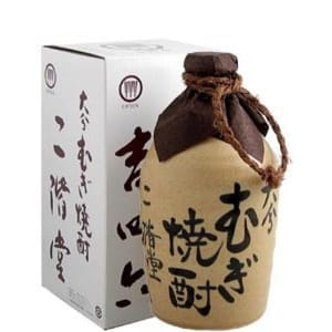 二階堂 二階堂 吉四六陶器 麥燒酎 25度 720ml 720ml  正面圖