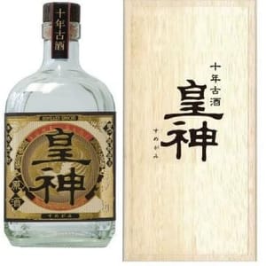 東酒造 東酒造 皇神芋燒酎黑原酒 十年古酒 720ml 720ml  正面圖