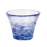 日本清酒杯 日本清酒杯 津輕びいどろ 瀧風 F-71900   正面圖