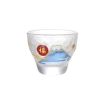 日本清酒杯 日本清酒杯 石塚硝子 Mono清酒杯 富士山 90ml 90ml 正面圖