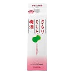 CHOYA CHOYA 梅酒 蝶矢 Sarari 香滑梅酒 業務用 紙盒裝 1000ml 1000ml  正面圖