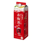 SAPPORO SAPPORO 赤梅酒 三種梅使用 1L 1L  正面圖