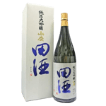 西田酒造 西田酒造 田酒 純米大吟釀 山廢仕込 1.8L 8L  正面圖