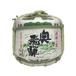 奧飛驒 奧飛驒 普通酒 迷你菰樽 300ml 300ml  正面圖