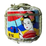 黃櫻 黃櫻 本釀造 草笠 300ml 300ml  正面圖
