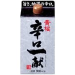 黃櫻 黃櫻 辛口一献 900ml 900ml  正面圖