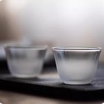 【天狗舞 清酒 Sake 換購品】日式清酒杯 簡約雲霧玻璃小酒杯 一個入