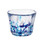 日本清酒杯 日本清酒杯 津輕びいどろ 夏の雫 F-71903   正面圖