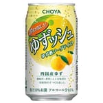 蝶矢CHOYA 蝶矢CHOYA 無酒精柚子酒 350ml 350ml  正面圖