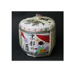 招德酒造 招德酒造 京都の酒 迷你菰樽 300ml 300ml  正面圖