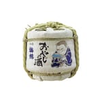梅錦 梅錦 おやじの酒 迷你菰樽 300ml 300ml  正面圖
