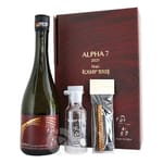 油長酒造 油長酒造 風之森 ALPHA 7 feat. LAMP BAR 純米酒 720ml - 限定品 720ml  正面圖