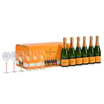 Veuve Veuve Clicquot Non Vintage Veuve Clicquot Yellow Label 派對禮盒   - 原裝行貨 750ml  正面圖