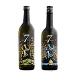 DATÉ DATÉ SEVEN SEASONⅡ episode3 勝山 Style 織姫ボトル + 墨廼江 Style 彦星ボトル 720ml 套裝 - 期間限定 720ml  正面圖