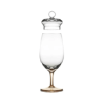 Amber Amber Glass G201 威士忌 玻璃杯 附蓋和禮品盒   正面圖