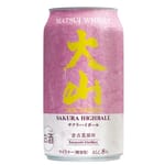 松井酒造 松井酒造 大山 櫻花桶 Highball 350ml 350ml  正面圖