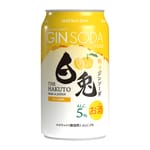 松井酒造 松井酒造 Matsui Gin The Hakuto Gin Soda Yuzu 5% 350ml 350ml  正面圖