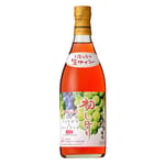 北海道葡萄酒莊 北海道葡萄酒莊 初榨系列 Niagara & Portland 玫瑰葡萄酒 720ml 720ml  正面圖