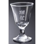 日本清酒杯 日本清酒杯 獺祭 清酒杯 貴人グラス 玻璃清酒杯   正面圖