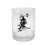 日系威士忌杯 日系威士忌杯 揮劍武士 刻度 300ml 300ml  正面圖
