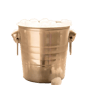 冰酒好幫手 冰酒好幫手 不銹鋼加厚冰粒桶 細碼 3L 3L  正面圖