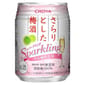 CHOYA CHOYA 梅酒 蝶矢 Sparkling 有氣梅酒 250ml 250ml  正面圖