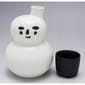 日本清酒壺 日本清酒壺 美濃燒 雪人清酒壺+杯套裝   正面圖