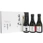 寒梅酒造 寒梅酒造 宮寒梅 EXTRA CLASS 吟髓・醇麗純香・至粹 180ml套裝 - 限定品 180ml  正面圖